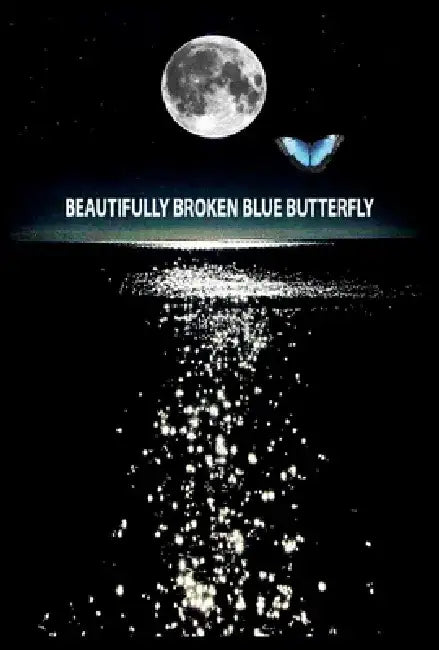 Beautifully Broken Blue Butterfly by Sojourna Florez-Jennings