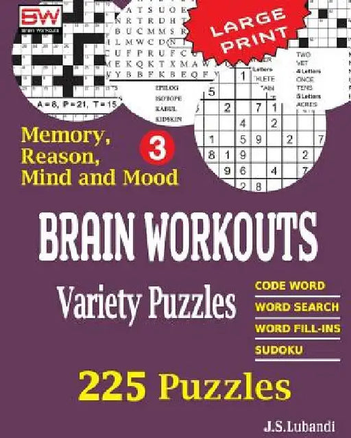 BRAIN WORKOUTS Variety Puzzles 3 by Jaja Media