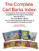 The Complete Carl Barks Index LARGE PRINT INDEX EDITION by Kim Weston