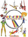 ABC's of Circus Adult Coloring Book by William J. Dorsett