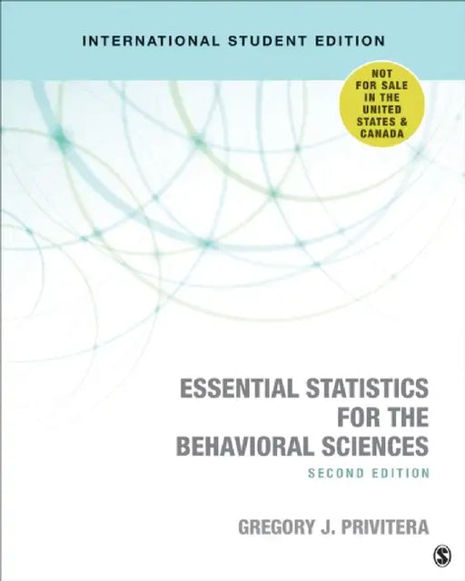 Essential Statistics for the Behavioral Sciences - International Student Edition by Gregory