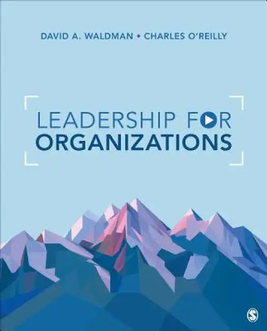 Leadership for Organizations by David