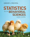 Statistics for the Behavioral Sciences by Privitera, Gregory J.