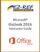 Microsoft Outlook 2016: Overview: Instructor Guide (Black & White) by Ez-Ref Courseware