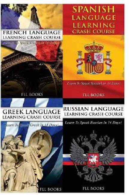 French Language Learning Crash Course + Spanish Language Learning Crash Course + by Fll Books