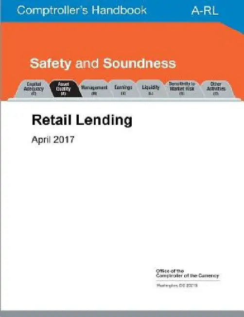 Comptroller's Handbook: Retail Lending by Penny Hill Press