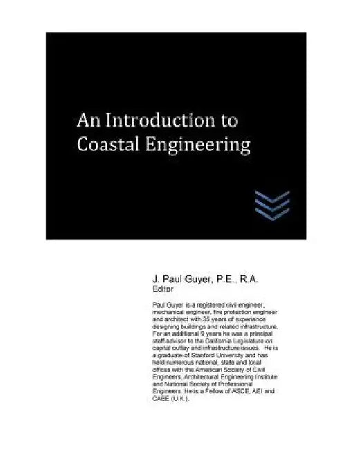 An Introduction to Coastal Engineering by J. Paul Guyer