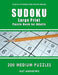 Sudoku Large Print Puzzle Book for Adults: 200 Medium Puzzles by Puzzle Books Plus