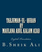 Tarjuman-UL- Quran by B. Sheik Ali