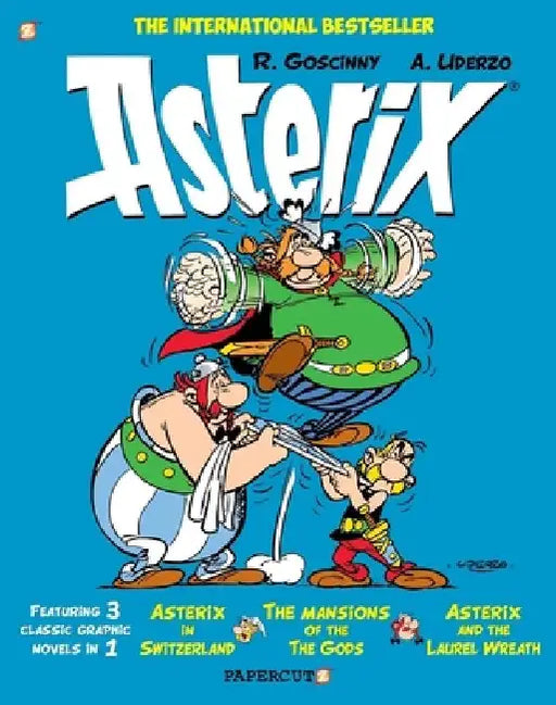 Asterix Omnibus Vol. 6: Collecting Asterix in Switzerland, the Mansions of the Gods, and Asterix and the Laurel Wreath by René Goscinny