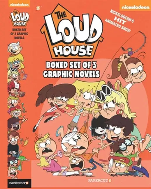 Loud House 3 in 1 Boxed Set by The Loud House Creative Team