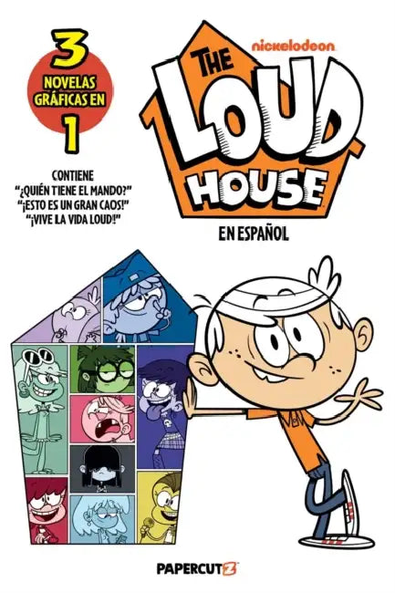 The Loud House 3 in 1 Vol. 1 (Spanish Language Edition) by The Loud House Creative Team