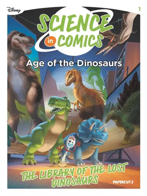 Disney Science in Comics: Age of the Dinosaurs by Stefano Broccoli, Annmarie P. Thomas, Andrea Vico
