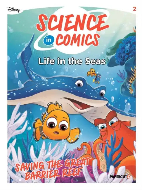 Disney Science in Comics: Life in the Seas by Viviana Fonti, Giuliano Greco, Cuijuan Niu