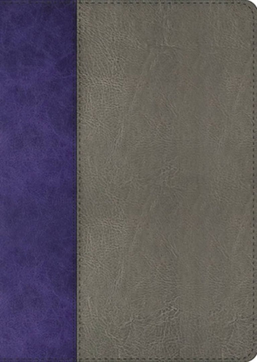 The Jeremiah Study Bible, Nkjv: Gray and Purple Leatherluxe Limited Edition: What It Says. What It Means. What It Means for You. by David Jeremiah