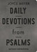 Daily Devotions from Psalms: 365 Daily Inspirations by Joyce Meyer
