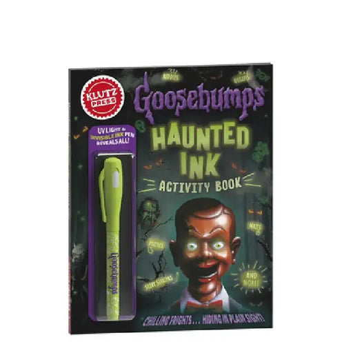 Goosebumps Invisible Ink Activity Book by Editors of Klutz