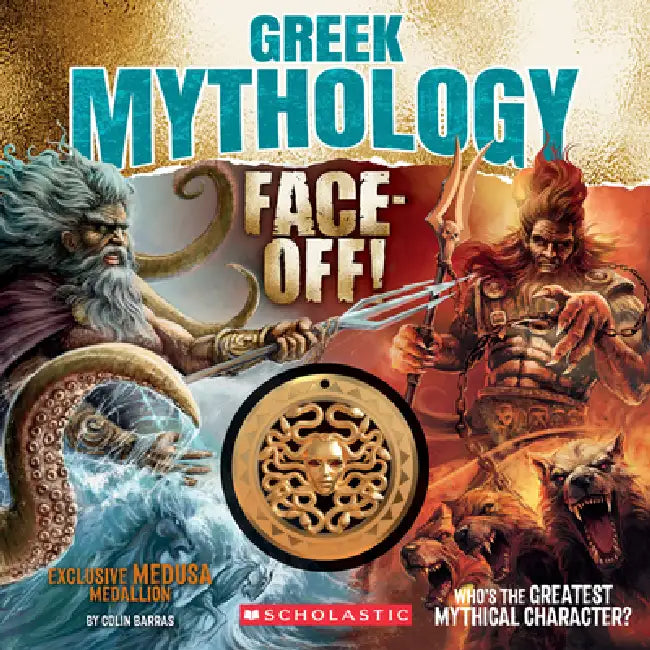Mythology Face-Off! (Face-Off Book with Medusa Medallion) by Colin Barras