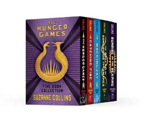 Hunger Games 5-Book Hardcover Box Set (the Hunger Games, Catching Fire, Mockingjay, the Ballad of Songbirds and Snakes, Sunrise on the Reaping) by Suzanne Collins