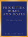 Priorities, Roles, and Goals: The Agenda 2018 by Marc Dickerson