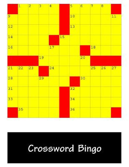 Crossword Bingo by Francis Gurtowski