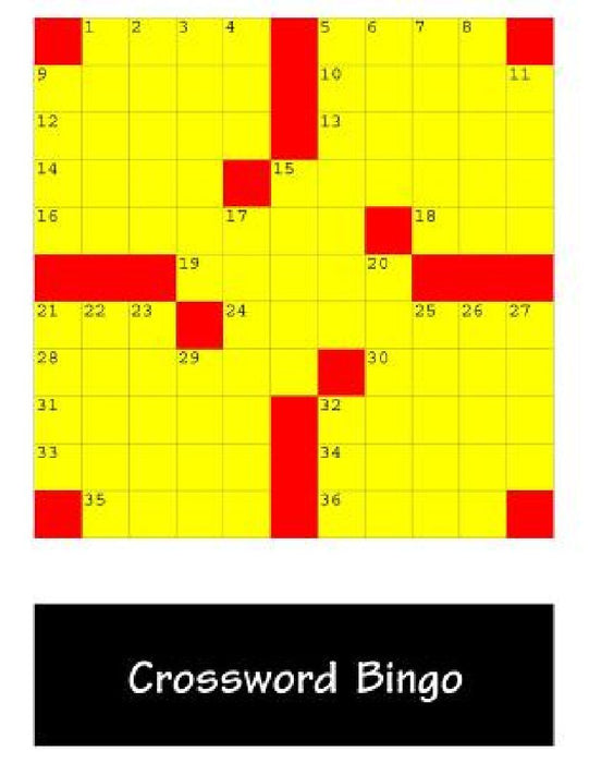 Crossword Bingo by Francis Gurtowski