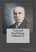 Criminal Psychology Volumen 1