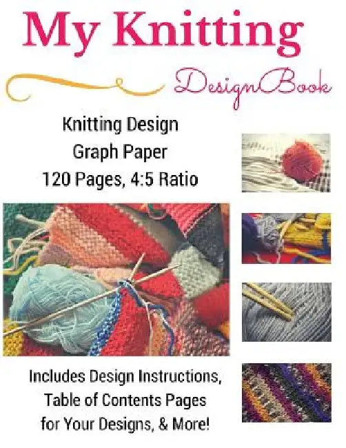 Knitting Design Graph Paper Book 4: 5 Ratio 120 Pages by Premium Knitting Journals