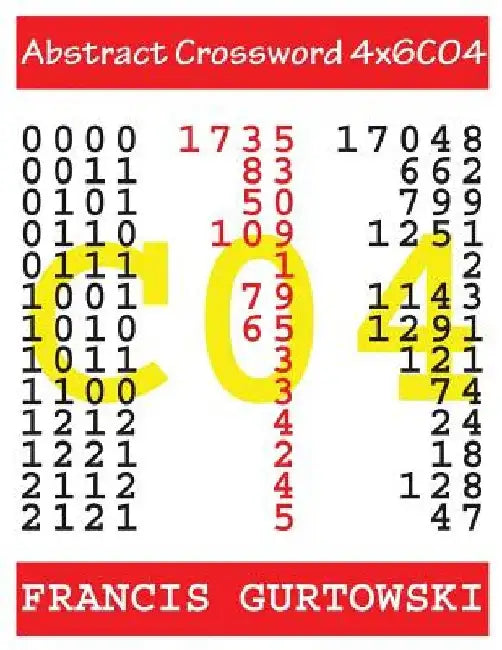 Abstract Crossword 4x6C04 by Francis Gurtowski