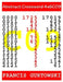 Abstract Crossword 4x6C09 by Francis Gurtowski