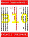 Abstract Crossword 4x6B10 by Francis Gurtowski