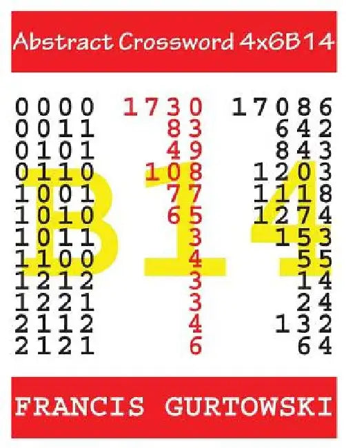 Abstract Crossword 4x6B14 by Francis Gurtowski