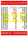 Abstract Crossword 4x6B22 by Francis Gurtowski