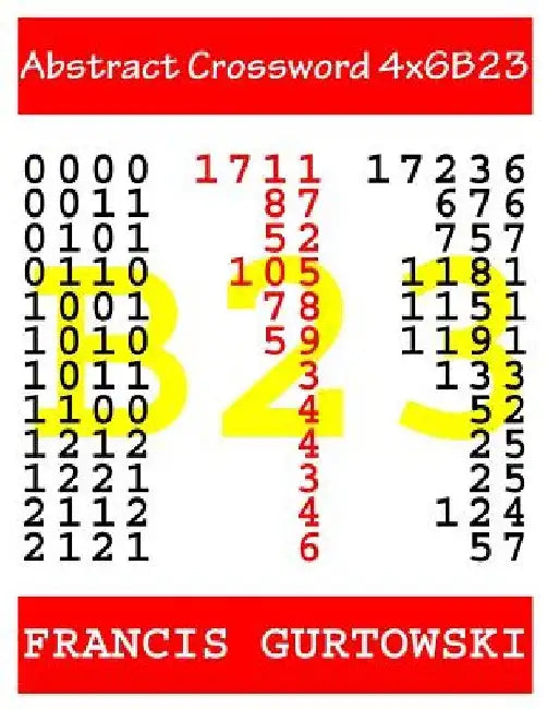 Abstract Crossword 4x6B23 by Francis Gurtowski