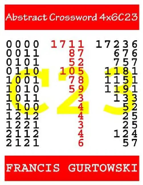 Abstract Crossword 4x6C23 by Francis Gurtowski