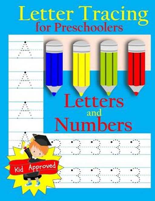 Letter Tracing: Preschool Letters and Numbers: Letter Books for Preschool: Preschool Activity Book: by Books, Busy Hands