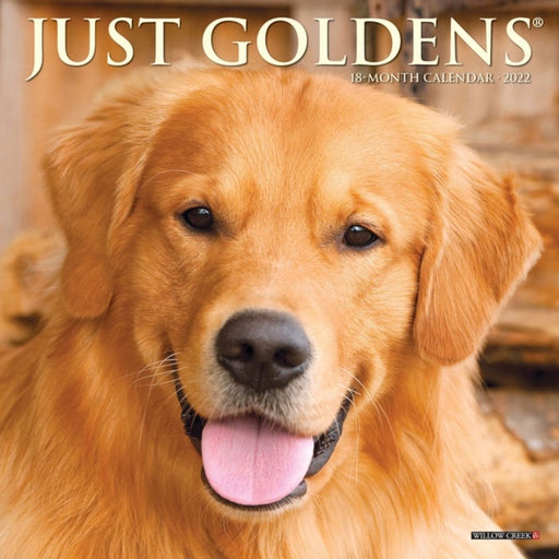 Just Goldens 2022 Mini Wall Calendar - Golden Retriever Dogs and Puppies by Willow Creek Press