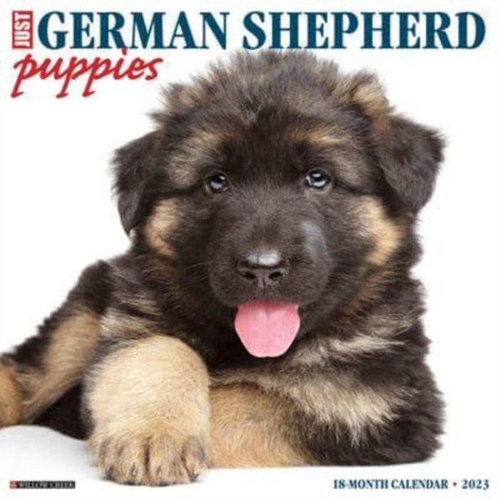 Just German Shepherd Puppies 2023 Wall Calendar by Willow Creek Press