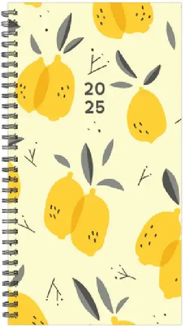 2025 3.5 X 6.5 Citrus Grove Softcover Weekly Spiral Planner by Willow Creek Press