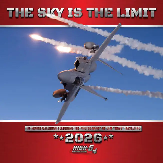 The Sky Is the Limit 2026 Wall Calendar  by Jim Haseltine