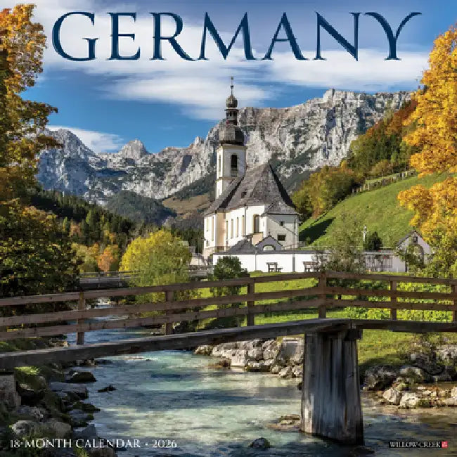 Germany 2026 Wall Calendar  by Willow Creek Press