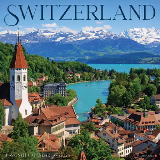 Switzerland 2026 Wall Calendar  by Willow Creek Press