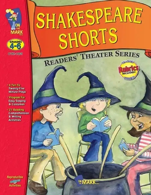 Shakespeare Plays Adapted for Readers Theater with Scripts & Activities Gr 4-6 by David McAleese