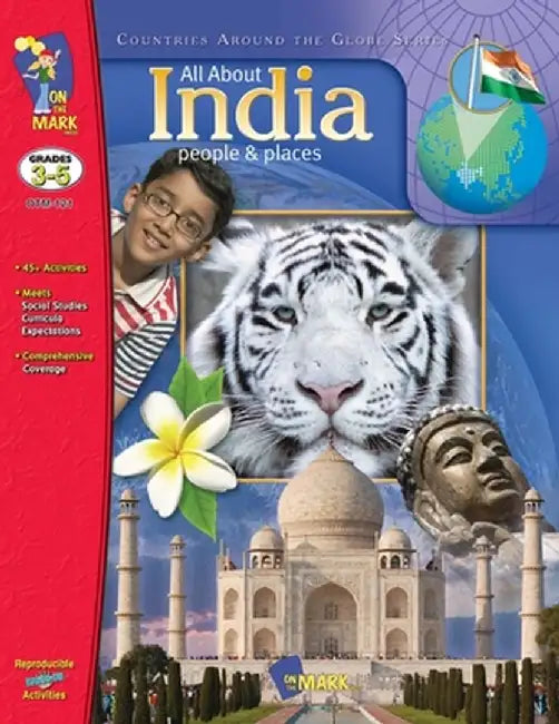 All About India Grades 3-5 by Ruth Solski