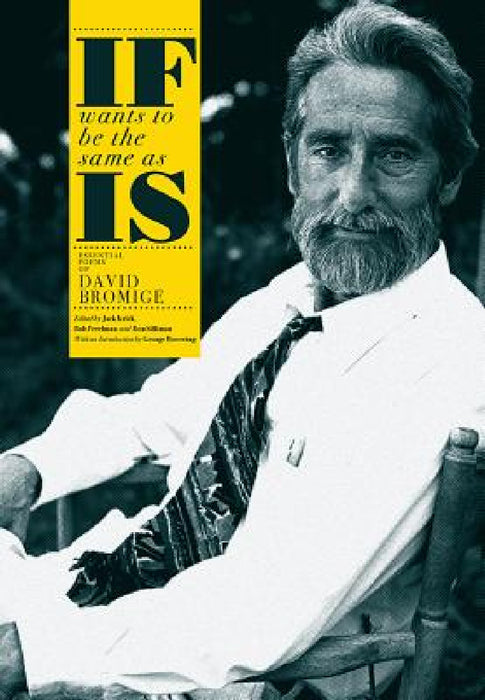 If Wants to Be the Same as Is by David Bromige