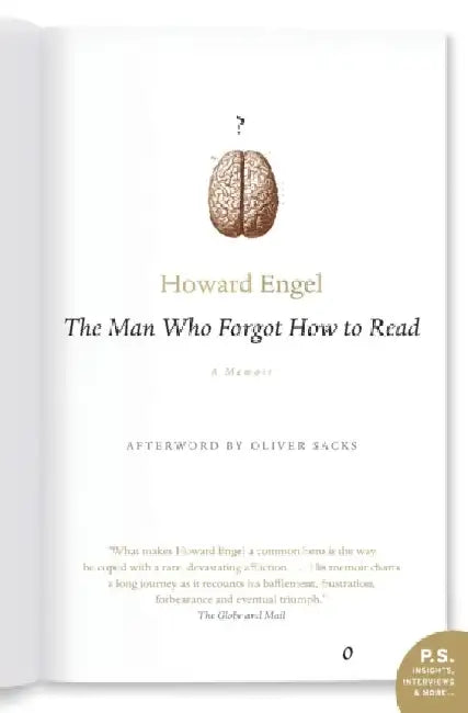 Man Who Forgot How To Read by Howard Engel