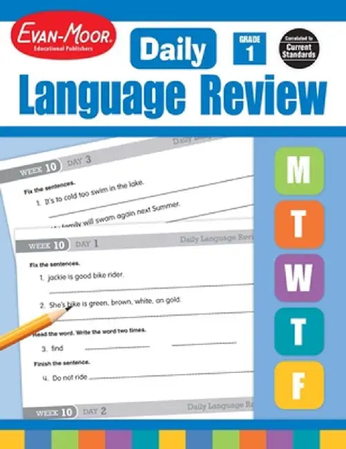 Daily Language Review Grade 1 by Evan-Moor Educational Publishers