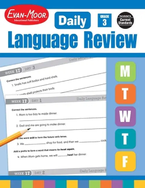 Daily Language Review Grade 3 by Evan-Moor Educational Publishers