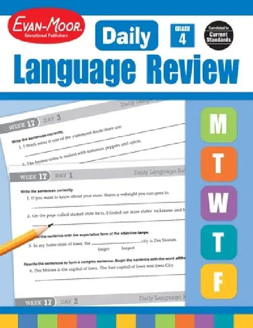 Daily Language Review Grade 4 by Evan-Moor Educational Publishers