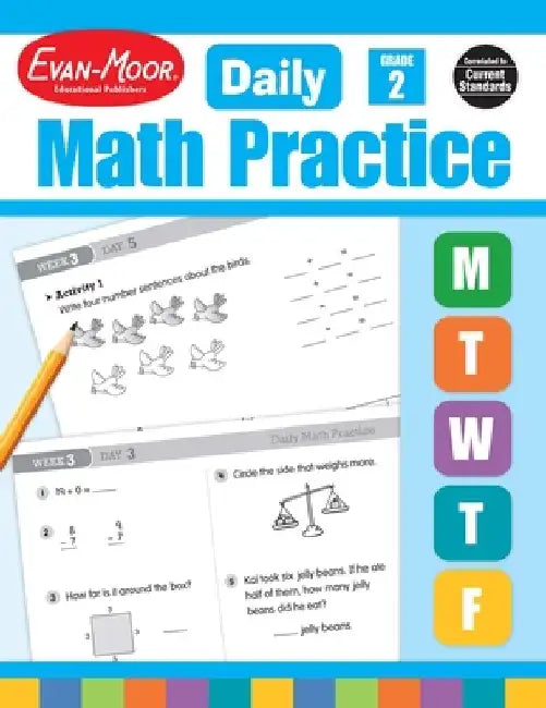Daily Math Practice, Grade 2 by Evan-Moor Educational Publishers